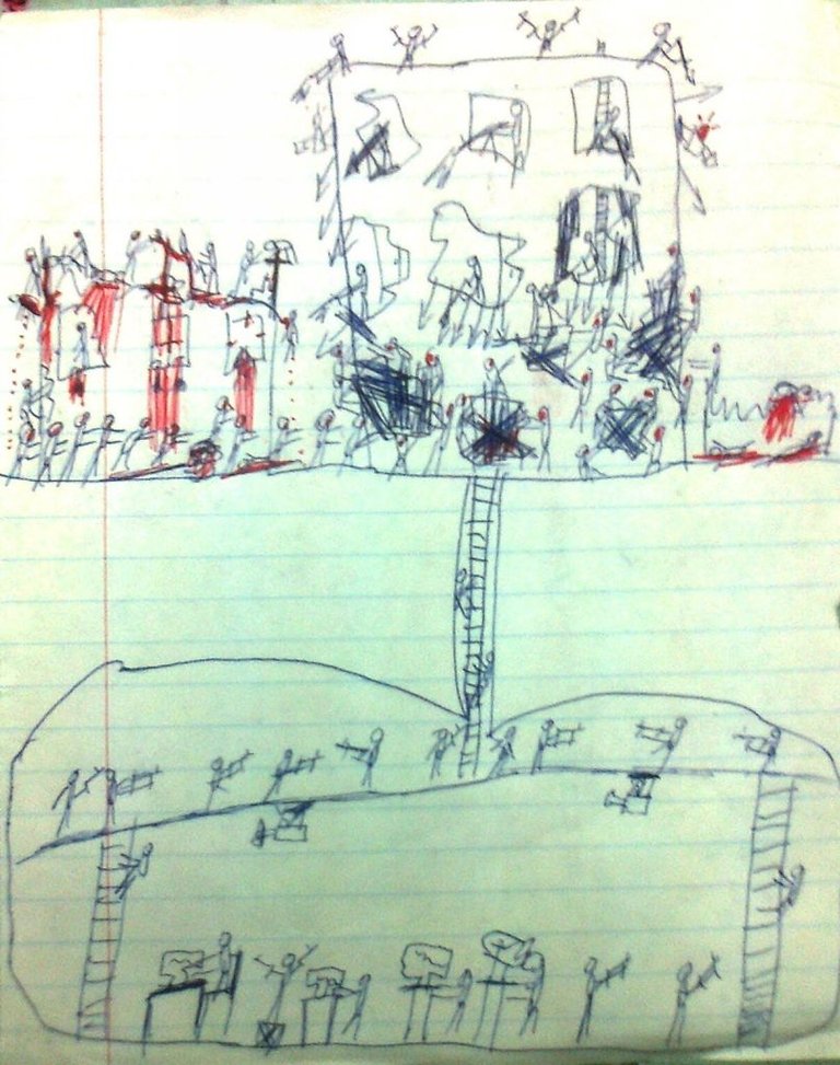 Рисунок Осинского пятиклассника.