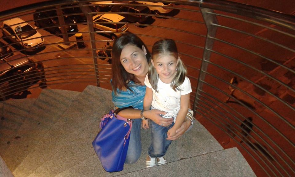 Daniela e figlia 2014