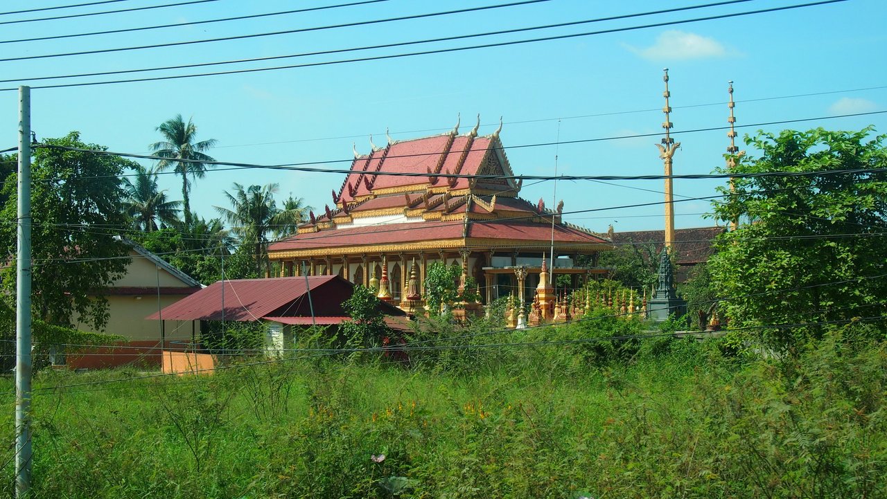 Буддистский храм в Камбодже
