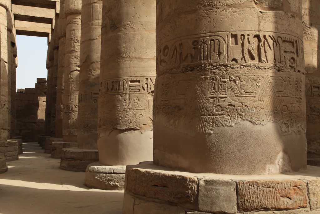 колонный зал фараона Сети I
