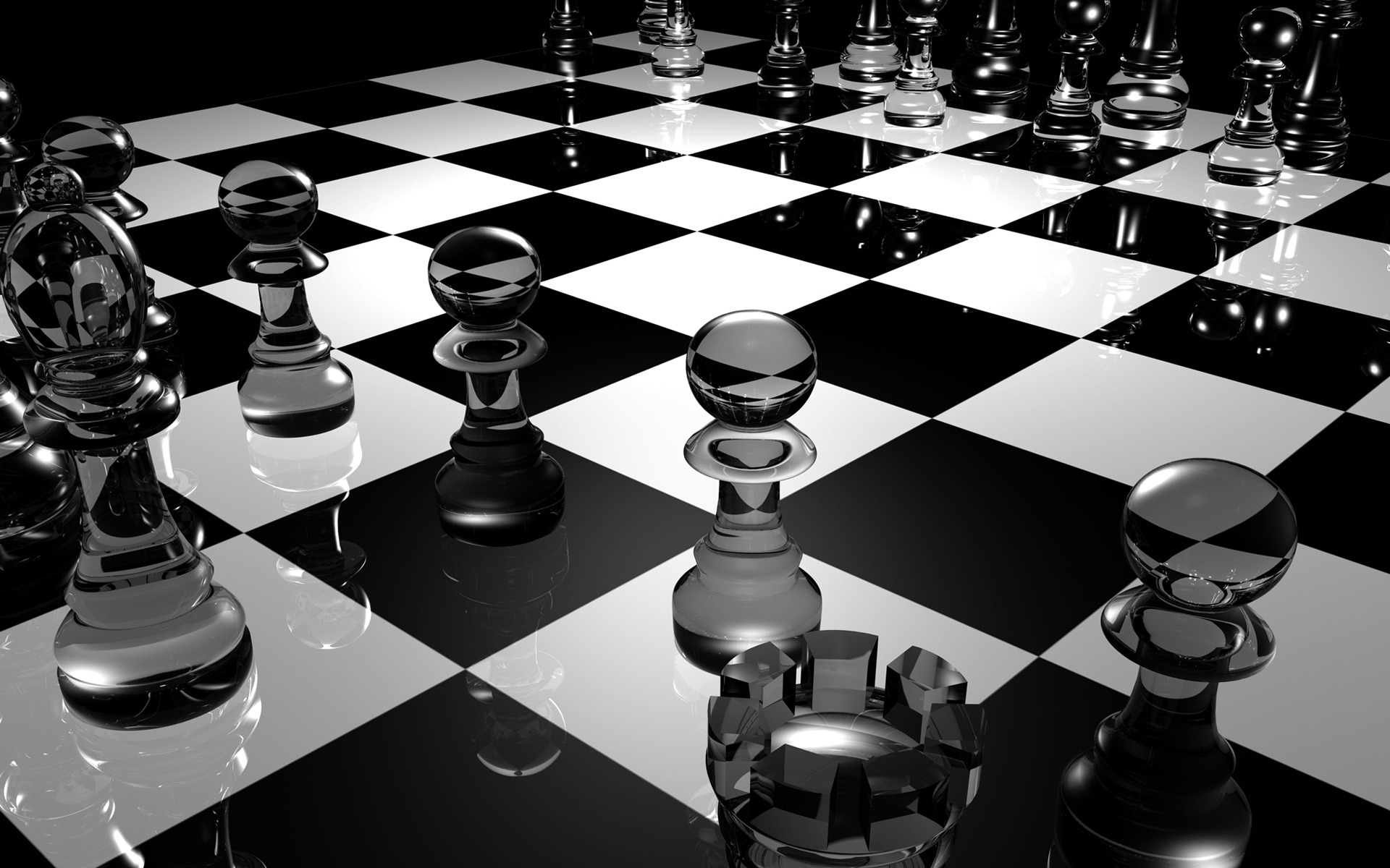 3D_Chess_Board_1920 x 1200 wides