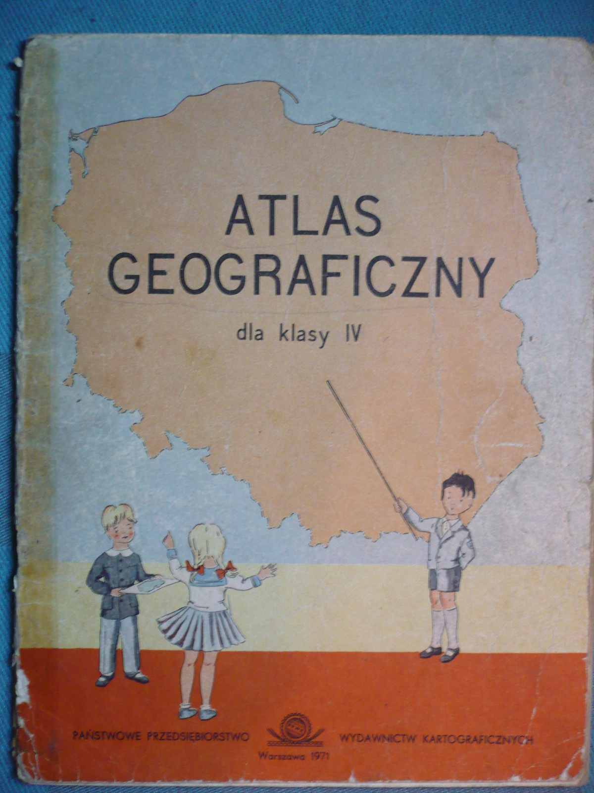 Atlas geograficzny dla Kl. IV (1