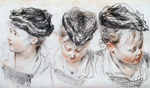 Watteau, Girl wearing a hat.jpg
