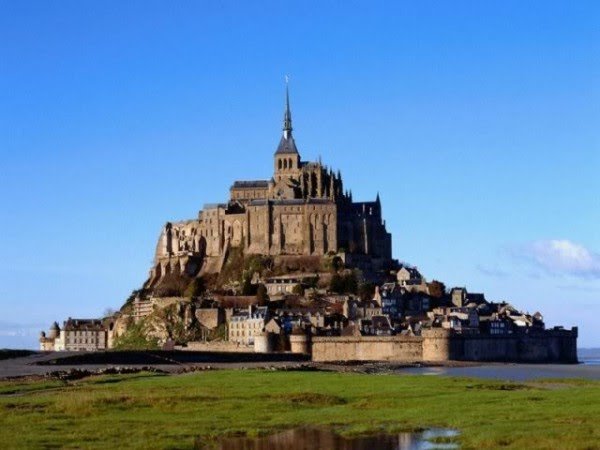 Mont-St.-Michel-Normandy-France.
