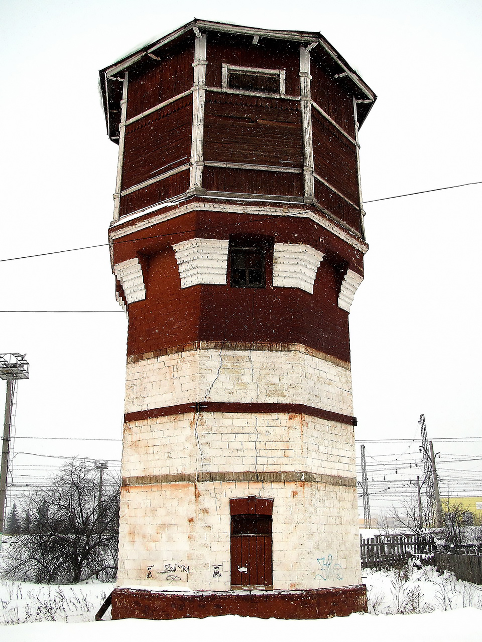 водонапорная башня станция Гжель