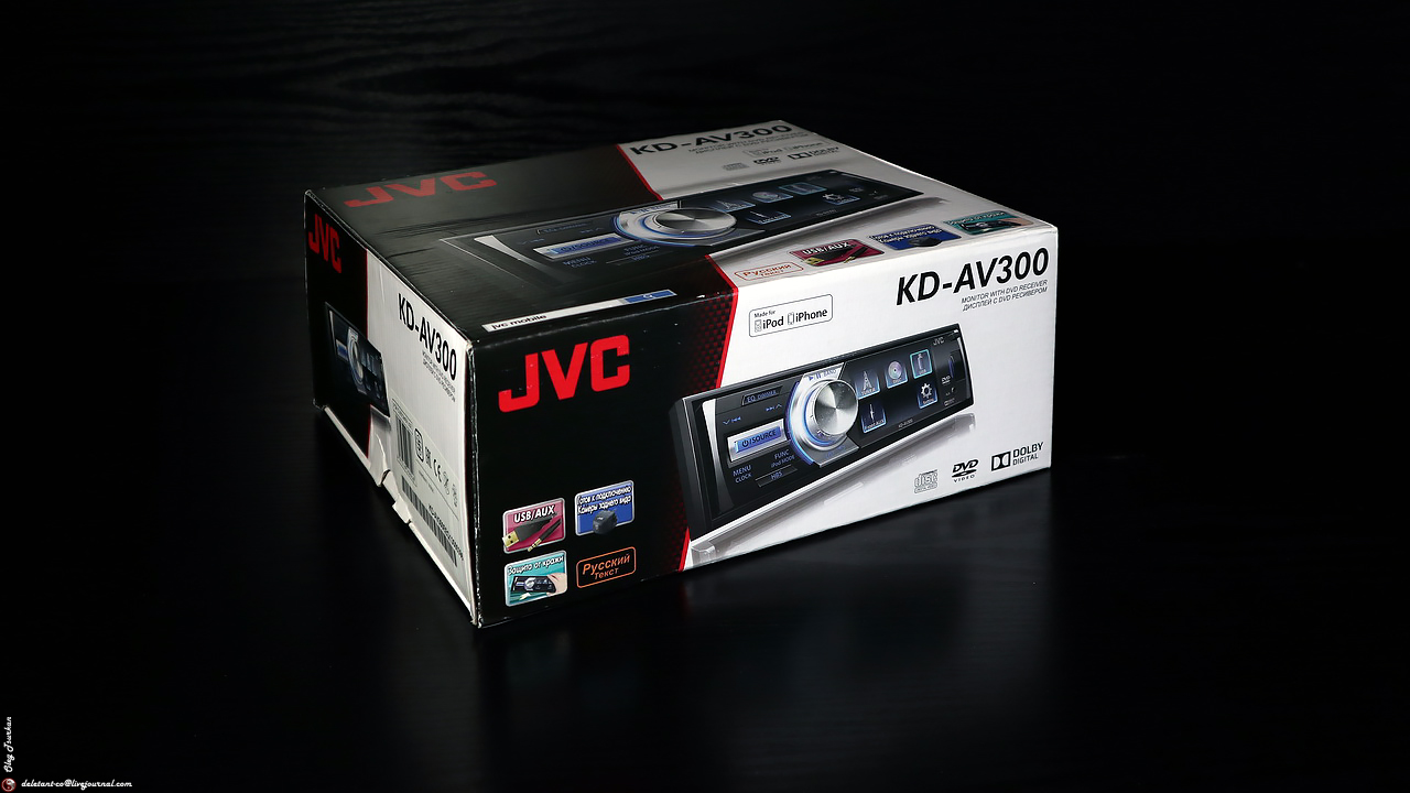 DVD JVC KD-AV300EE