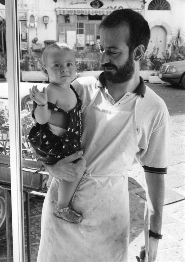 Alfredo Bazzanti e figlia 1996
