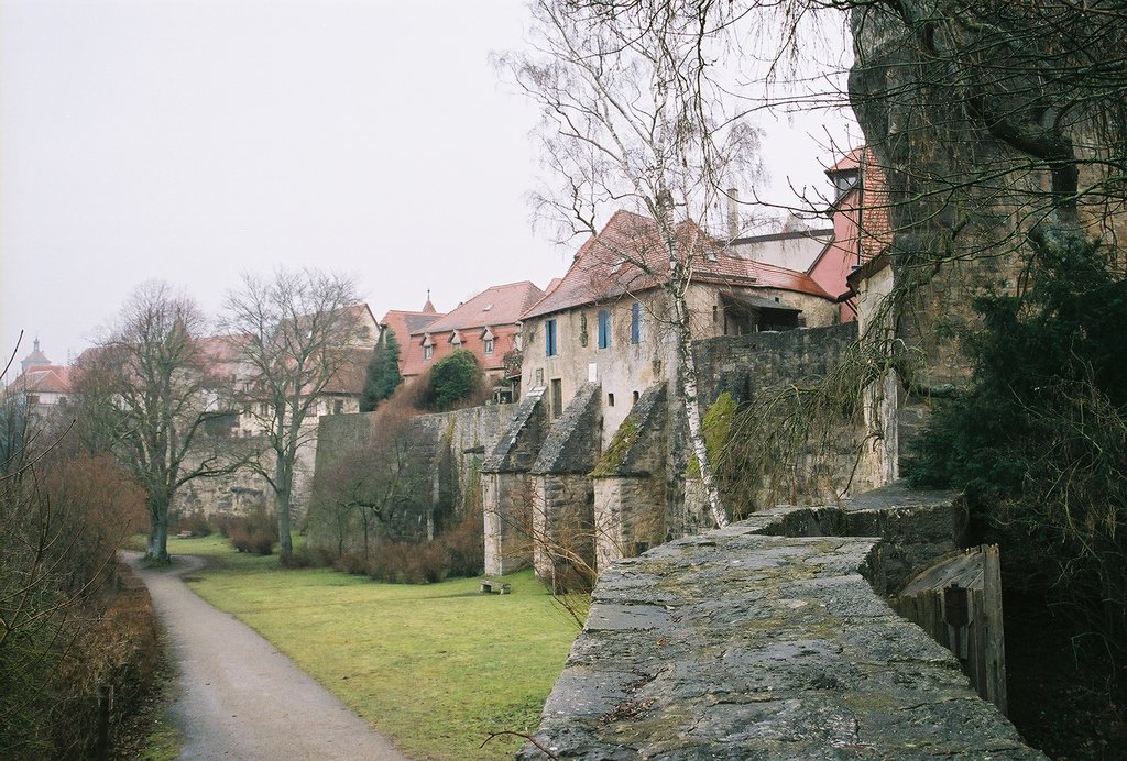 Rothenburg outside wall