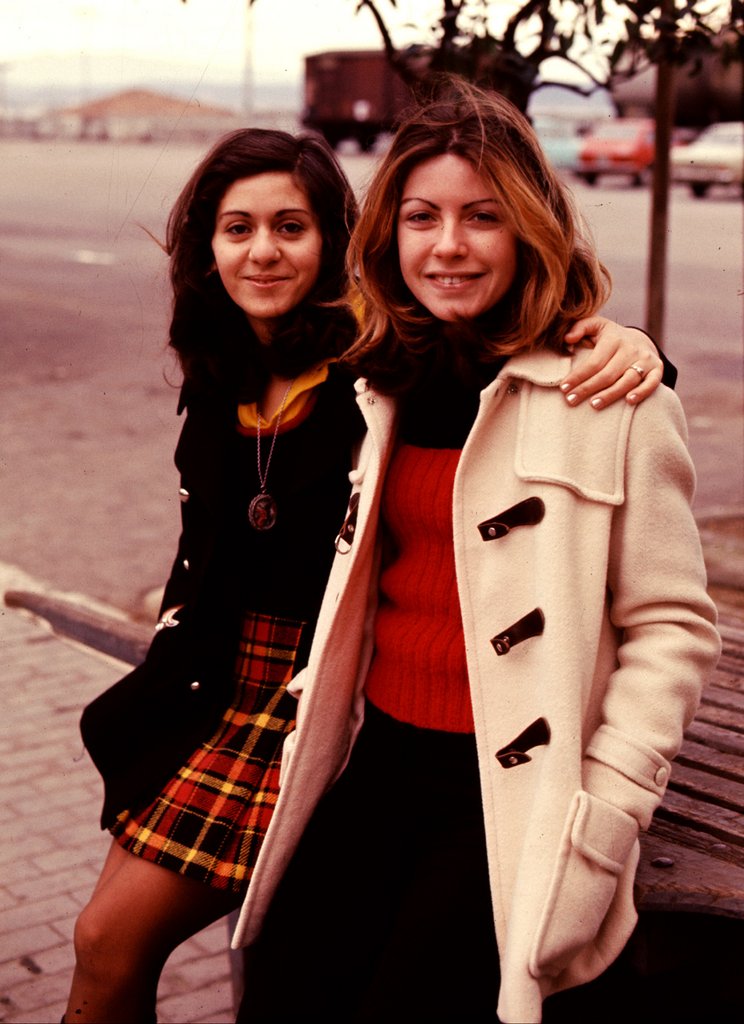 Alba ed amica a Serapo 1973