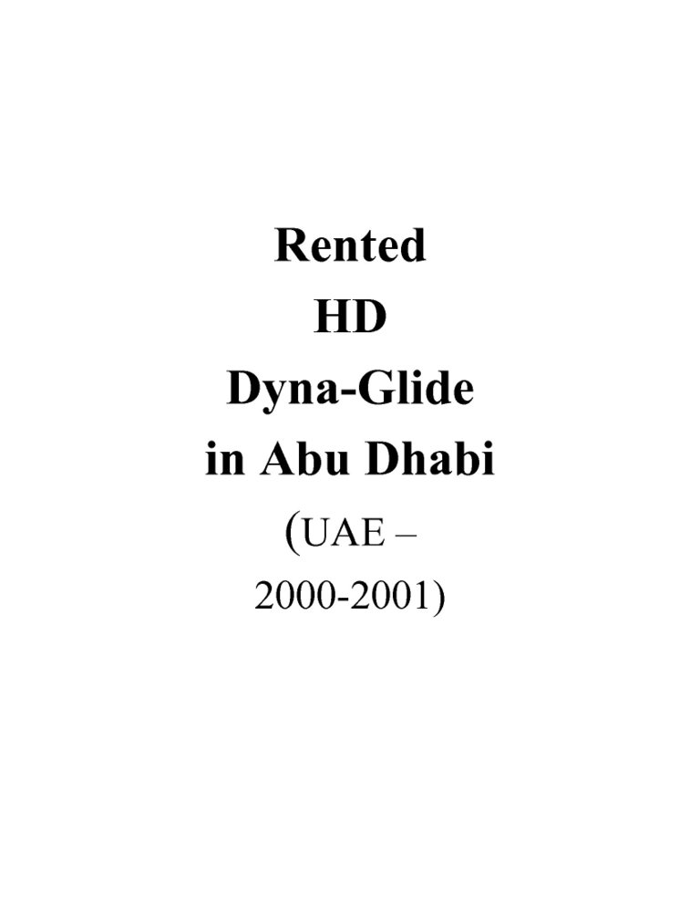 Rented HD in Abu Dhabi