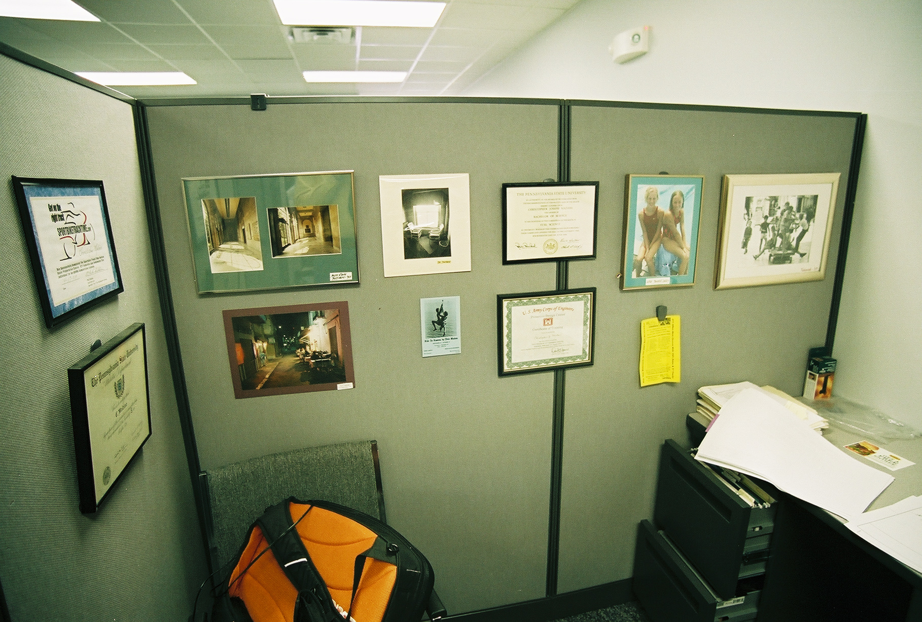 My Office Cubicle 2005
