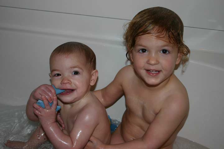 3-11-06 the girls in the bath.jp