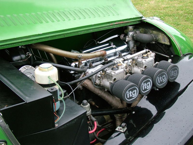 1965 Morgan P+ 4 #35 engine.jpg
