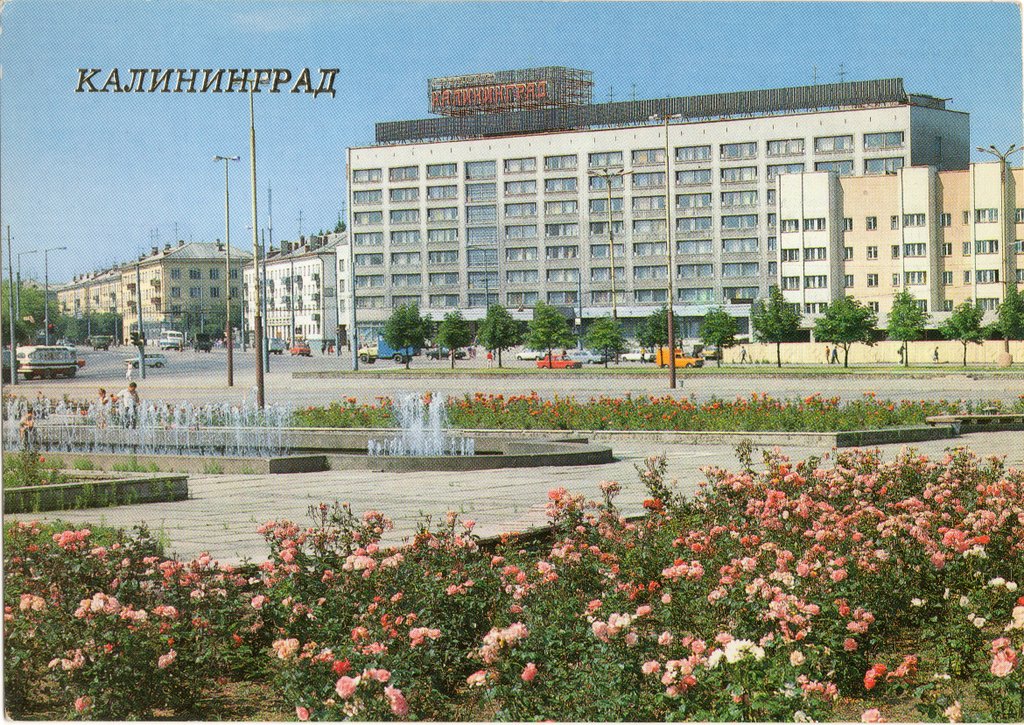 город Калининград , гостиница -