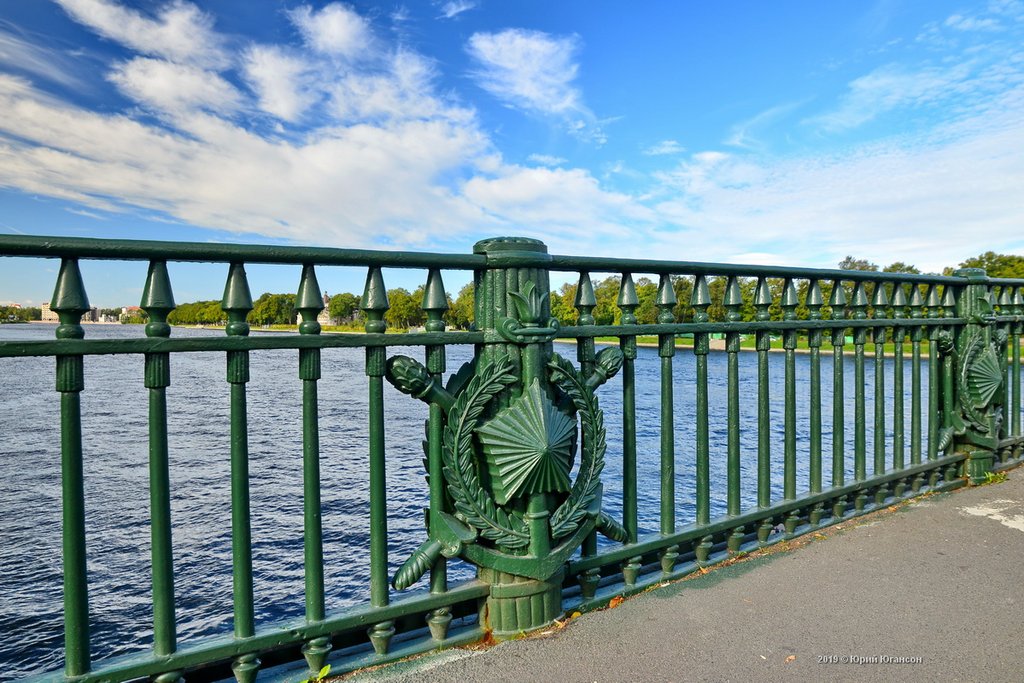 Ушаковский мост в санкт петербурге